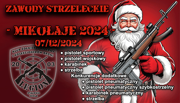 Zawody strzeleckie - MIKOŁAJE 2024